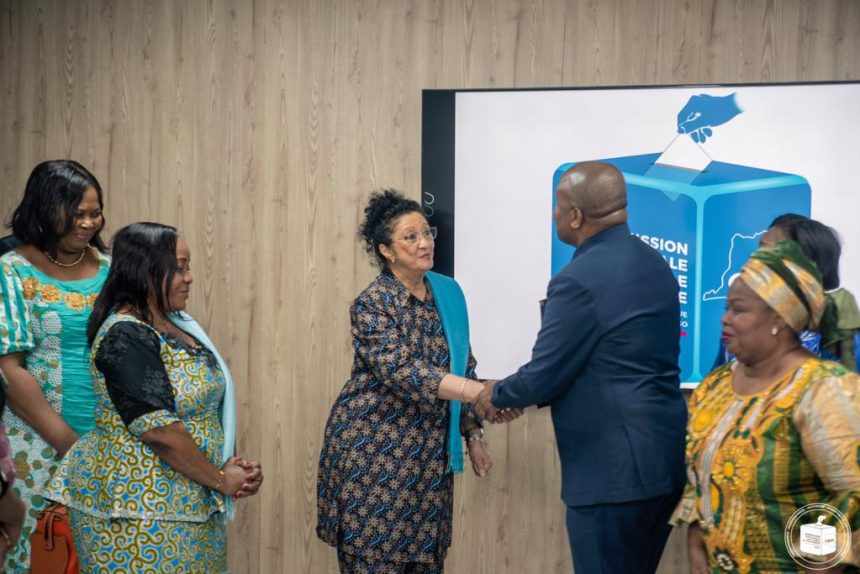 Au cours d'un échange avec le Président de la CENI: Les membres du VLF plaide pour une présence accrue des femmes aux élections 2023 en RDC