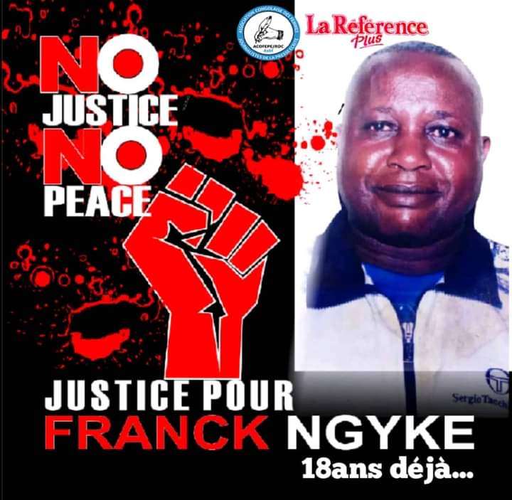Liberté de la presse : L'appel à la solidarité des journalistes par  le groupe de Plaidoyer "Justice Pour FRANCK NGYKE"