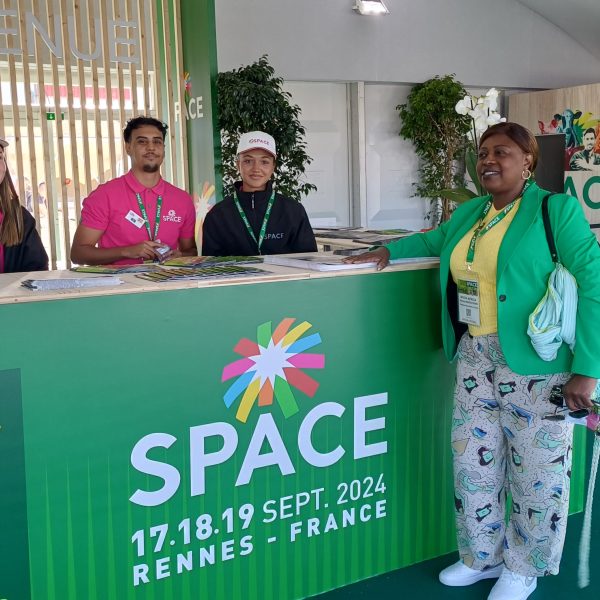 Space 2024: Dominique Nsangolo Nsansi, présidente de l’ONG NYOTA AFRICA, appelle les femmes entrepreneures de la…