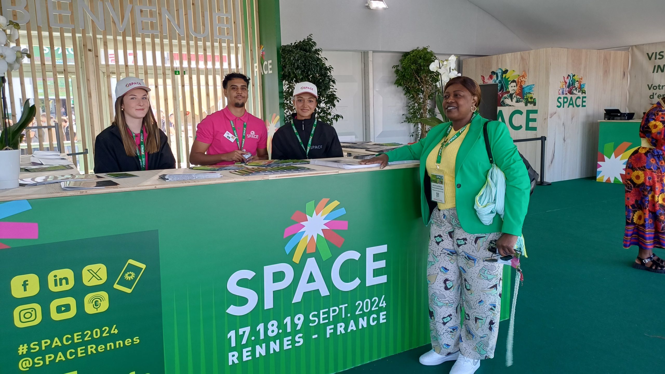 Space 2024: Dominique Nsangolo Nsansi, présidente de l’ONG NYOTA…