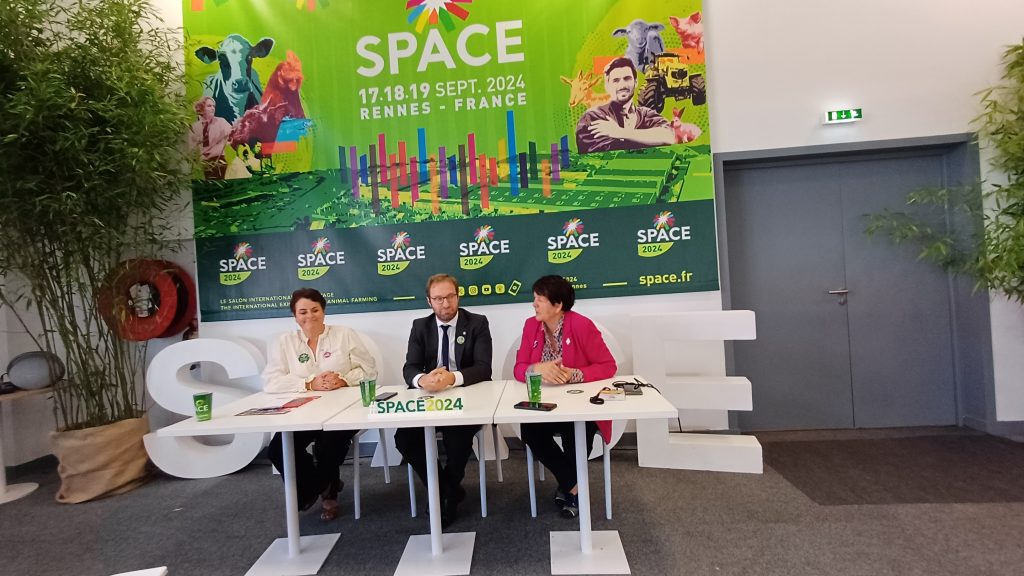 Conférence de Presse au SPACE 2024 : Nicole Le Peih et Antoine Armand saluent l'engagement agricole et plaident pour l'avenir des Jeunes